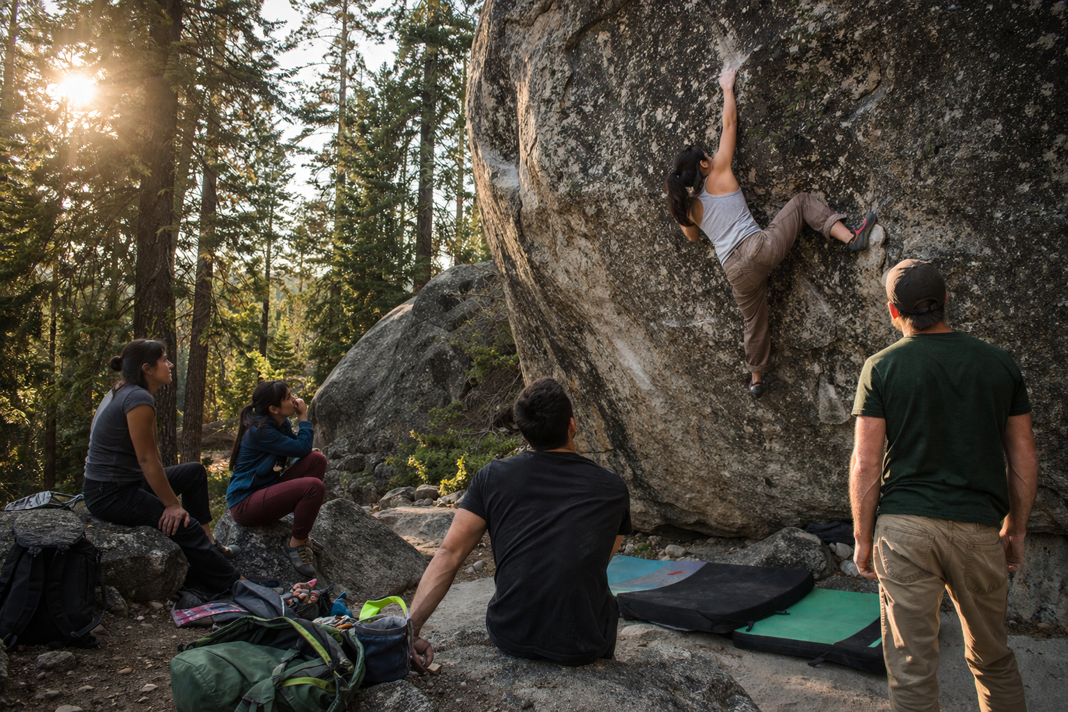 Nature and climbing journey